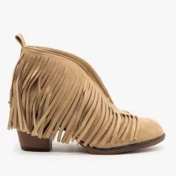 Mata Center Cut Fringe Booties FINAL SALE Newest Arrivals 23 Mata Center Cut Fringe Booties FINAL SALE Newest Arrivals