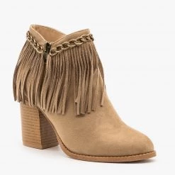 Mata Newest Arrivals Chain And Fringed Capped Booties FINAL SALE 14 Mata Newest Arrivals Chain And Fringed Capped Booties FINAL SALE