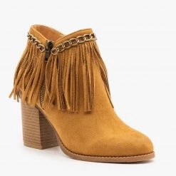 Mata Newest Arrivals Chain And Fringed Capped Booties FINAL SALE 11 Mata Newest Arrivals Chain And Fringed Capped Booties FINAL SALE