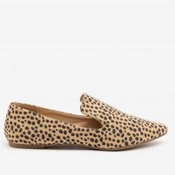 Mata Newest Arrivals Cheetah Print Loafers