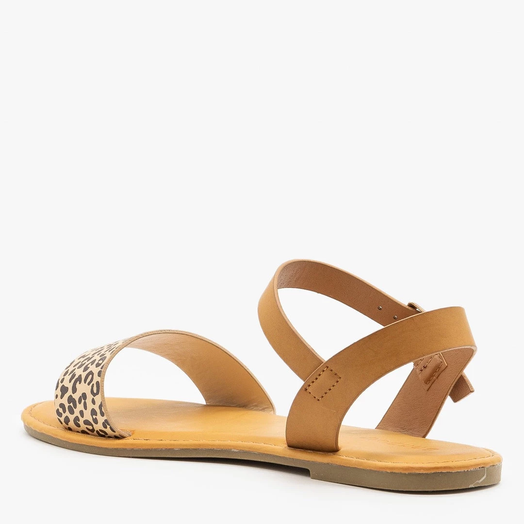 Bamboo Shoes Cheetah Print Slingback Buckled Sandals Newest Arrivals 3 Bamboo Shoes Cheetah Print Slingback Buckled Sandals Newest Arrivals