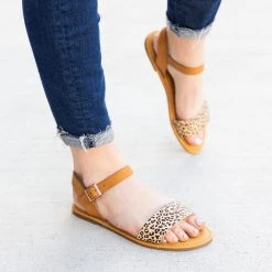 Bamboo Shoes Cheetah Print Slingback Buckled Sandals Newest Arrivals 7 Bamboo Shoes Cheetah Print Slingback Buckled Sandals Newest Arrivals