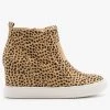 Mata Cheetah Print Sneaker Wedges Newest Arrivals
