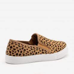 Bamboo Shoes Cheetah Slip On Sneakers Newest Arrivals