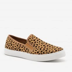 Bamboo Shoes Cheetah Slip On Sneakers Newest Arrivals