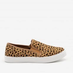 Bamboo Shoes Cheetah Slip On Sneakers Newest Arrivals