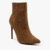 Mata Cheetah Stiletto Booties Newest Arrivals