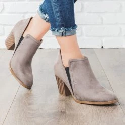 City Classified Shoes Chic Ankle Booties