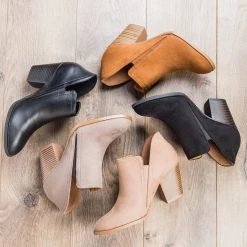 City Classified Shoes Chic Ankle Booties
