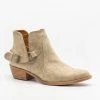 Qupid Shoes Newest Arrivals Chic Belt Buckle Western Booties FINAL SALE