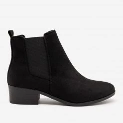 Soda Shoes Newest Arrivals Chic Block Heel Chelsea Boots