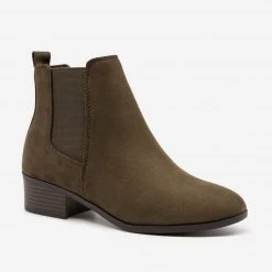 Soda Shoes Newest Arrivals Chic Block Heel Chelsea Boots
