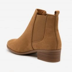 Soda Shoes Newest Arrivals Chic Block Heel Chelsea Boots