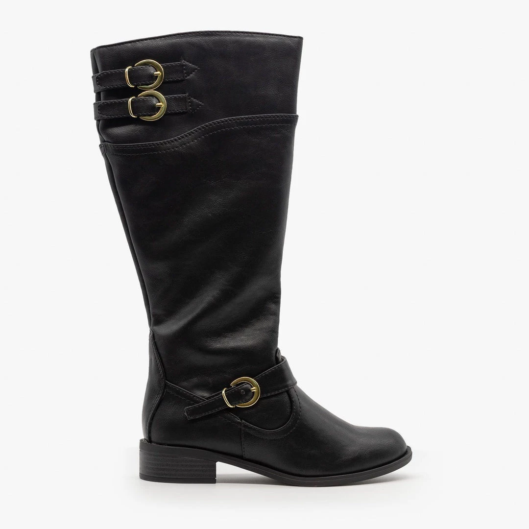 Soda Shoes Newest Arrivals Chic Buckled Riding Boots 3 Soda Shoes Newest Arrivals Chic Buckled Riding Boots
