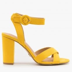 Novo Shoes Newest Arrivals Chic Buckled Summer Heels