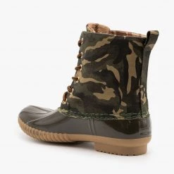 Yoki Chic Camo Print Duck Boots Newest Arrivals