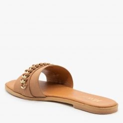 Mixx Shoes Newest Arrivals Chic Chain Accented Sandals