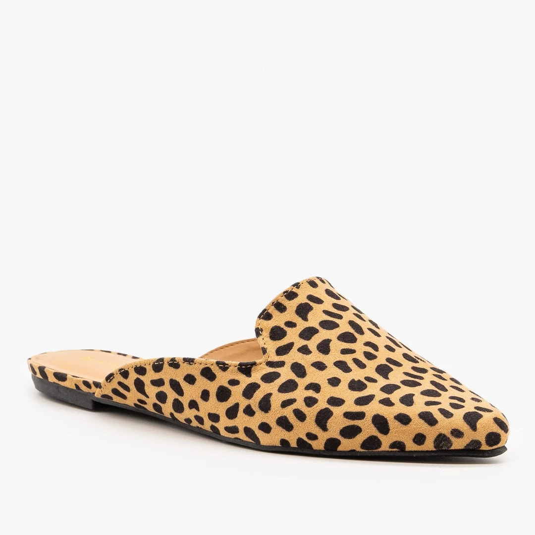 Bamboo Shoes Chic Cheetah Print Mules 1 Bamboo Shoes Chic Cheetah Print Mules