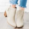Qupid Shoes Chic Chunky Heel Ankle Booties Newest Arrivals