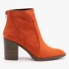 Qupid Shoes Chic Chunky Heel Booties