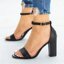 Refresh Newest Arrivals Chic Classic Open-Toe High Heels