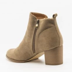 AMS Shoes Chic Classic Zipper Booties 16 AMS Shoes Chic Classic Zipper Booties