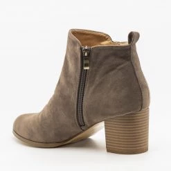 AMS Shoes Chic Classic Zipper Booties 13 AMS Shoes Chic Classic Zipper Booties