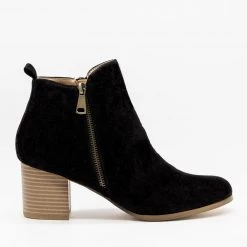 AMS Shoes Chic Classic Zipper Booties 14 AMS Shoes Chic Classic Zipper Booties
