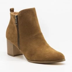 AMS Shoes Chic Classic Zipper Booties 12 AMS Shoes Chic Classic Zipper Booties