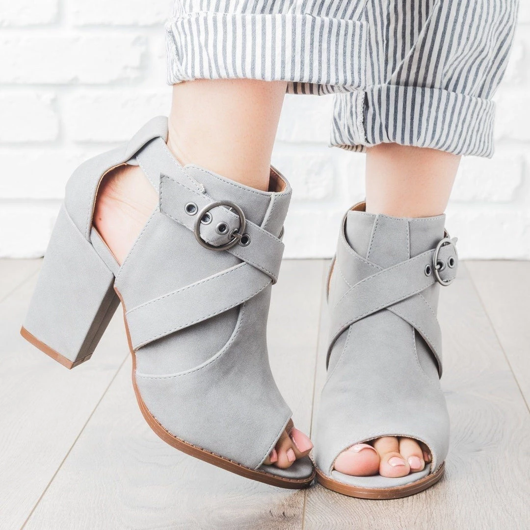 Qupid Shoes Newest Arrivals Chic Criss Cross Bootie Heels 3 Qupid Shoes Newest Arrivals Chic Criss Cross Bootie Heels