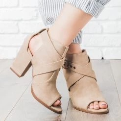 Qupid Shoes Newest Arrivals Chic Criss Cross Bootie Heels 15 Qupid Shoes Newest Arrivals Chic Criss Cross Bootie Heels