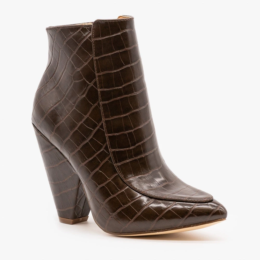 Mata Chic Crocodile Day To Night Booties Newest Arrivals 3 Mata Chic Crocodile Day To Night Booties Newest Arrivals