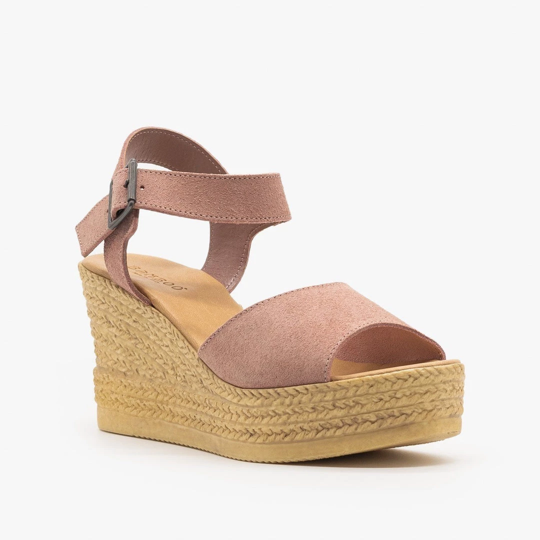 Bamboo Shoes Chic Espadrille Wedge Sandals 2 Bamboo Shoes Chic Espadrille Wedge Sandals