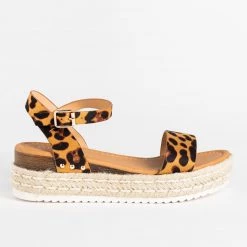 Soho Girls Newest Arrivals Chic Everyday Espadrille Sandal Wedges