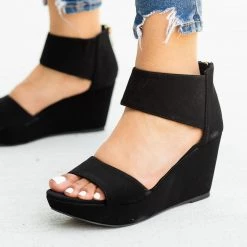 Bamboo Shoes Chic Fashion Wedges