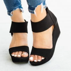 Bamboo Shoes Chic Fashion Wedges