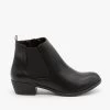 Bamboo Shoes Chic Faux Leather Booties