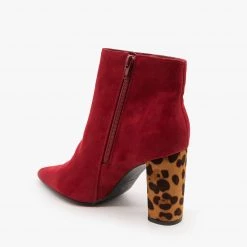 Bamboo Shoes Chic Faux Suede Ankle Booties Newest Arrivals