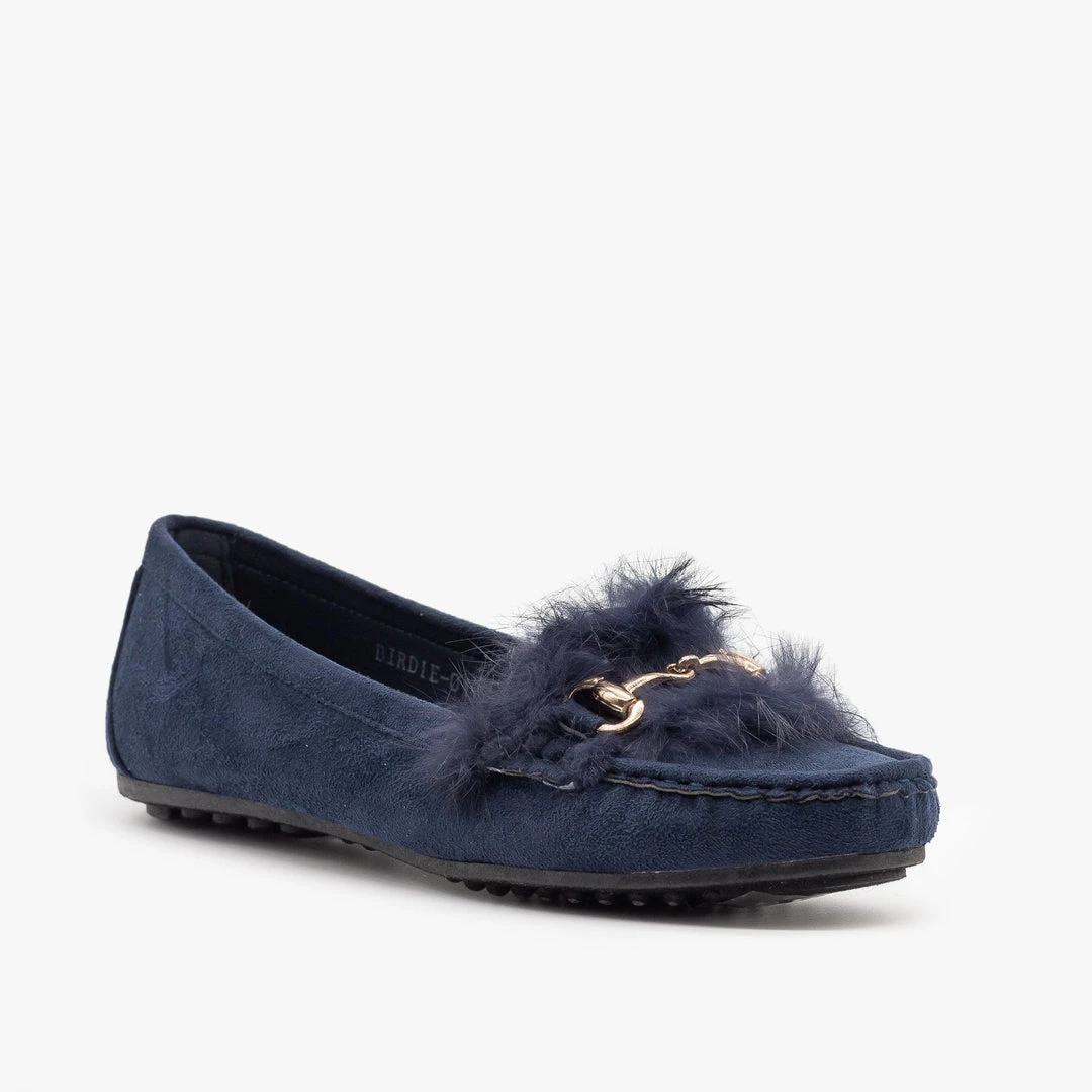 Refresh Newest Arrivals Chic Furry Moccasin Flats 8 Refresh Newest Arrivals Chic Furry Moccasin Flats