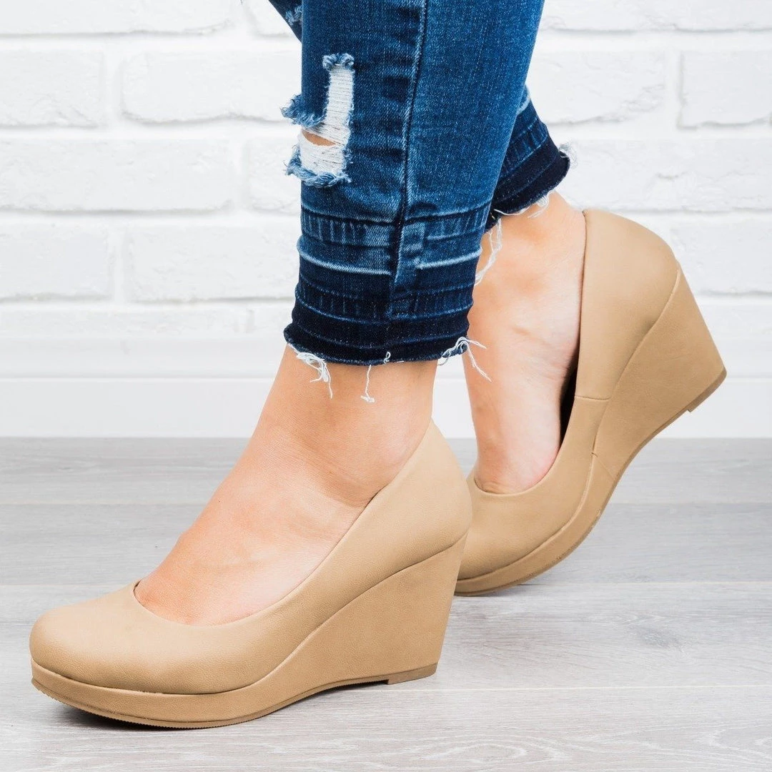 City Classified Shoes Newest Arrivals Chic Heel Wedges 1 City Classified Shoes Newest Arrivals Chic Heel Wedges