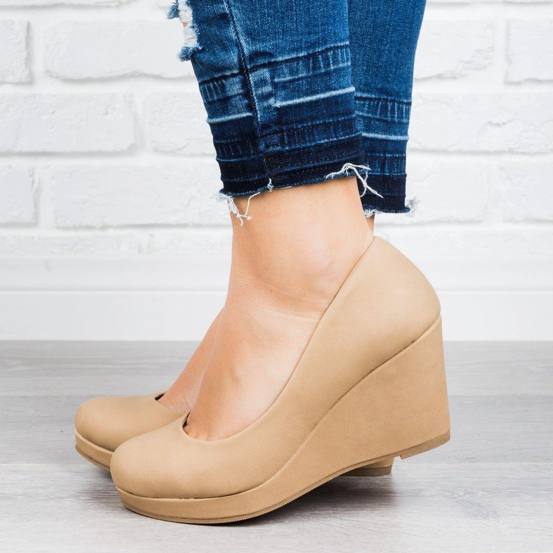 City Classified Shoes Newest Arrivals Chic Heel Wedges 3 City Classified Shoes Newest Arrivals Chic Heel Wedges