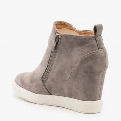 AMS Shoes Chic Inner Wedge Sneakers