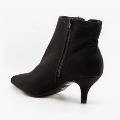 Bamboo Shoes Chic Kitten Heel Booties