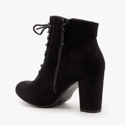 Nature Breeze Newest Arrivals Chic Lace Up Booties