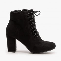Nature Breeze Newest Arrivals Chic Lace Up Booties