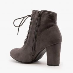 Nature Breeze Newest Arrivals Chic Lace Up Booties