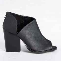 Yoki Chic Open-Toe Heeled Booties Newest Arrivals