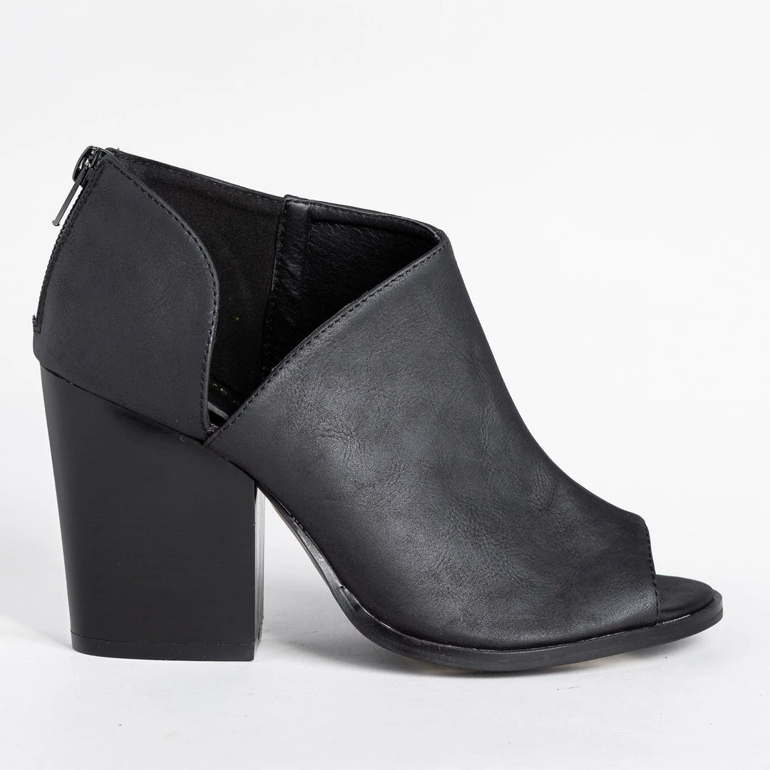 Yoki Chic Open-Toe Heeled Booties Newest Arrivals 2 Yoki Chic Open-Toe Heeled Booties Newest Arrivals