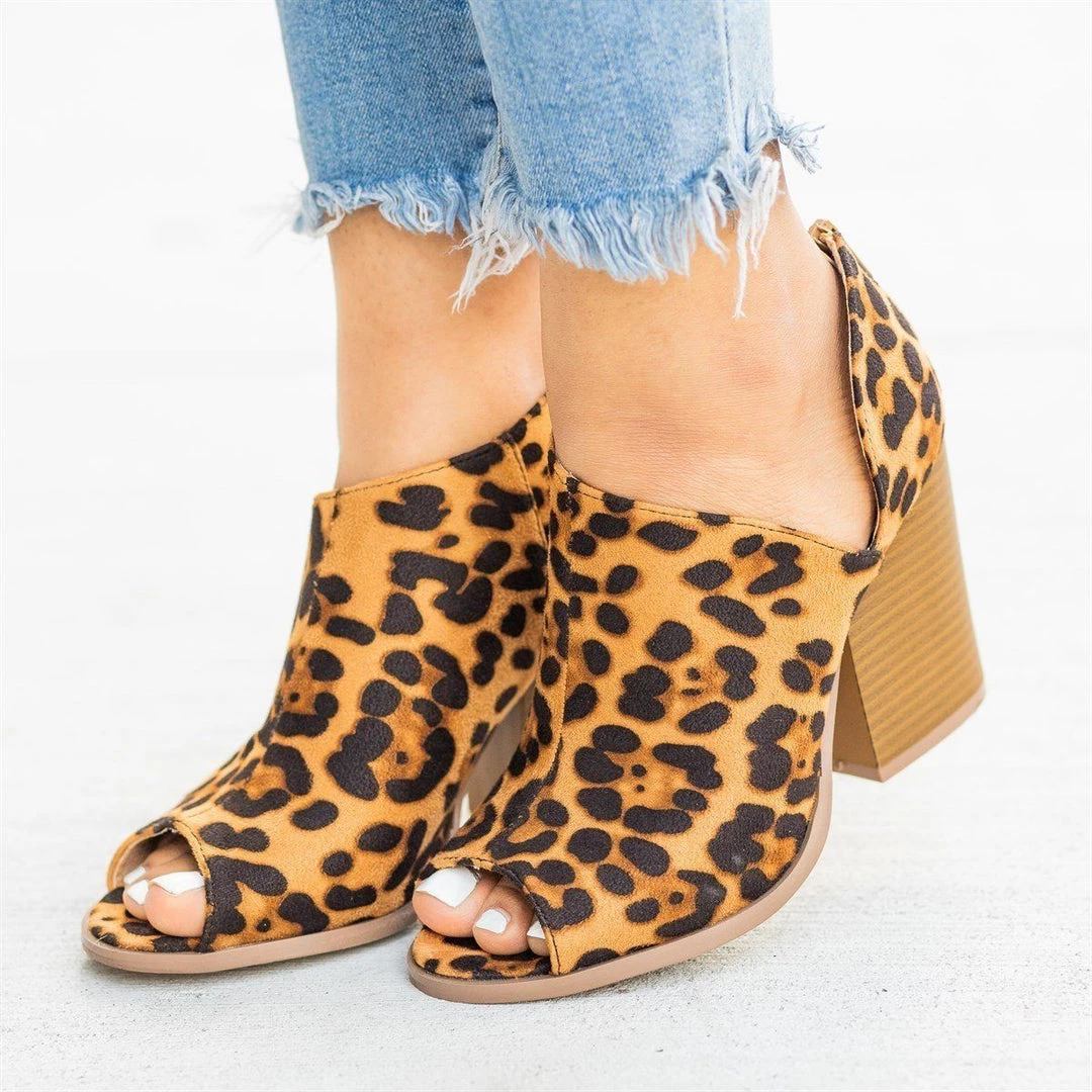 Yoki Chic Open-Toe Heeled Booties Newest Arrivals 9 Yoki Chic Open-Toe Heeled Booties Newest Arrivals