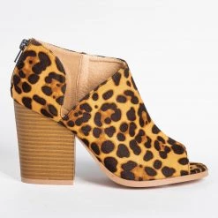 Yoki Chic Open-Toe Heeled Booties Newest Arrivals